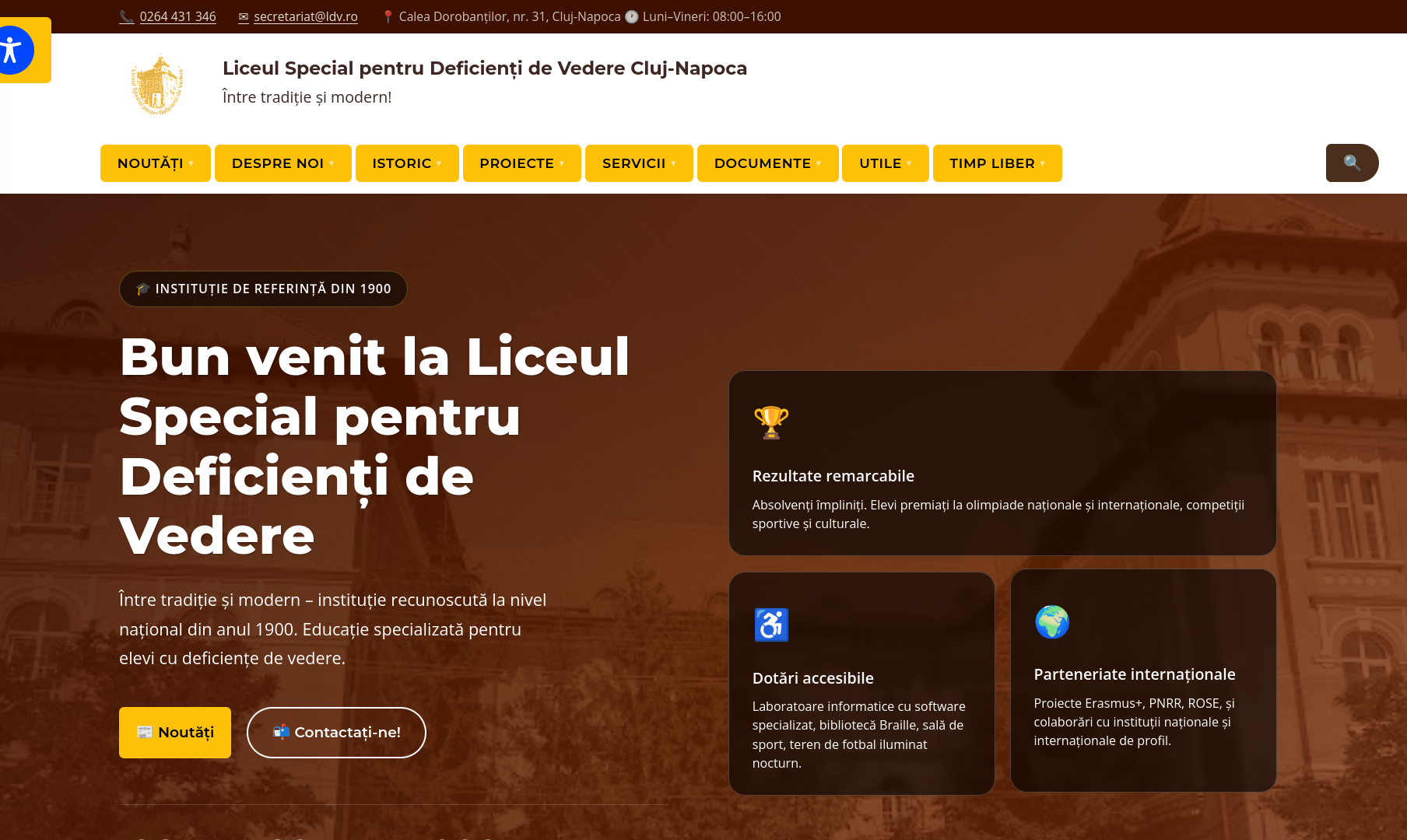 LSDV — captură ecran